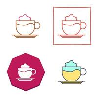 Latte Vector Icon