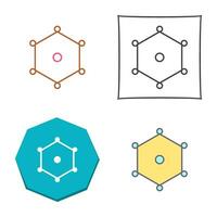 Unique Nodes Vector Icon