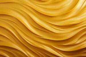 golden abstract background with smooth lines and highlights photo