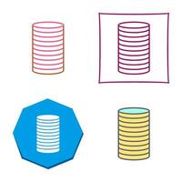 Stack of Coins Vector Icon