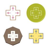 Unique Direction Keys Vector Icon