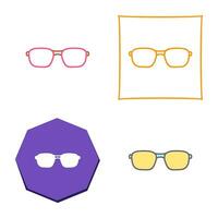 icono de vector de gafas