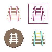 Train Tracks Vector Icon