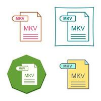 MKV Vector Icon