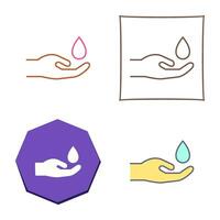 Hands Airdrop Vector Icon