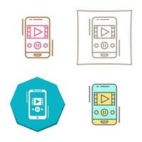 Video Recorder Vector Icon