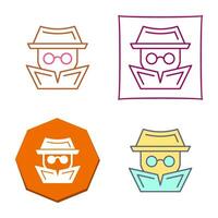 Hacker Vector Icon