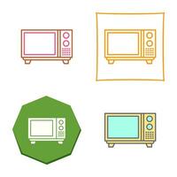 Microwave Vector Icon