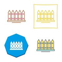 Fence Vector Icon