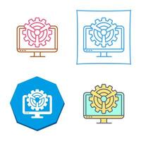 Monitor Vector Icon