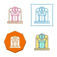 Bank Vector Icon