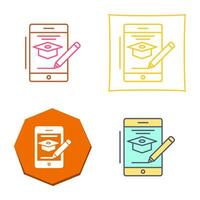 Online Course Vector Icon