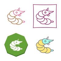 Shrimp Vector Icon