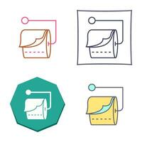 Tissue Roll Vector Icon