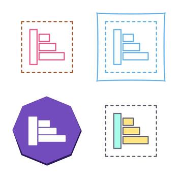 Object Alignment Vector Icon