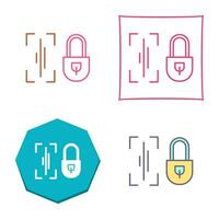 Voice Lock Vector Icon