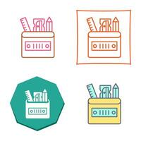 Stationery Vector Icon