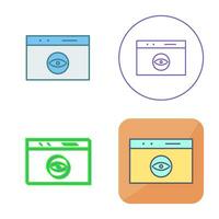 Unique Link Optimization Vector Icon