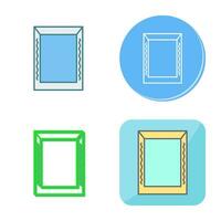 Unique Frame Vector Icon