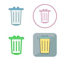 Garbage Vector Icon