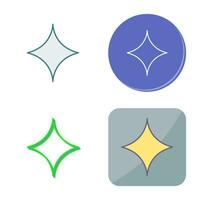 Unique Diamond Vector Icon