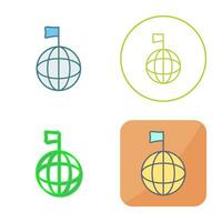 Unique Global Signals Vector Icon