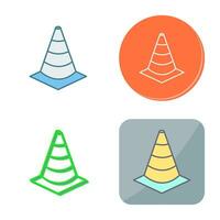 Unique Cone Vector Icon