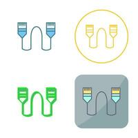 Internet Cable Vector Icon