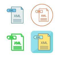 XML Vector Icon