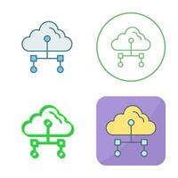 Internet Cloud Vector Icon