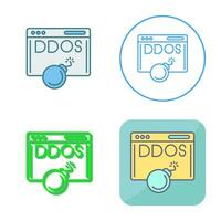 Ddos Attack Vector Icon