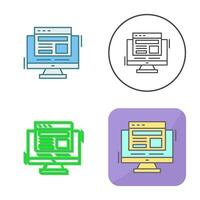 Adaptive Layout Vector Icon