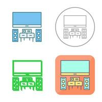 Home Theater Vector Icon