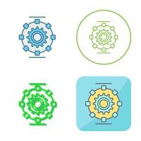 Automated Process Vector Icon