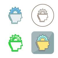 Machine Learning Vector Icon