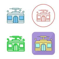 Cable Car Vector Icon