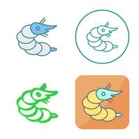 Shrimp Vector Icon