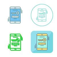 One Time Password Vector Icon