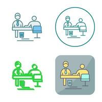 Evaluating work Vector Icon