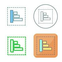 Object Alignment Vector Icon
