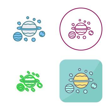 Planets Vector Icon