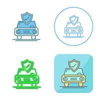 Car Protection Vector Icon