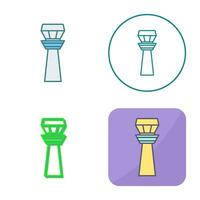 Control Tower Vector Icon