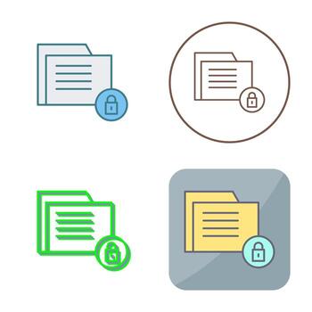 Data Security Vector Icon