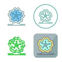 Cherry Blossom Vector Icon