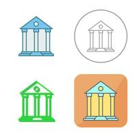 Parthenon Vector Icon