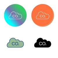 Carbon Dioxide Vector Icon