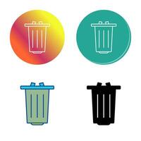 Garbage Vector Icon