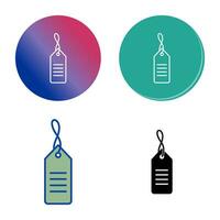 Unique Sale Tag Vector Icon