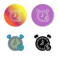 Clock Vector Icon